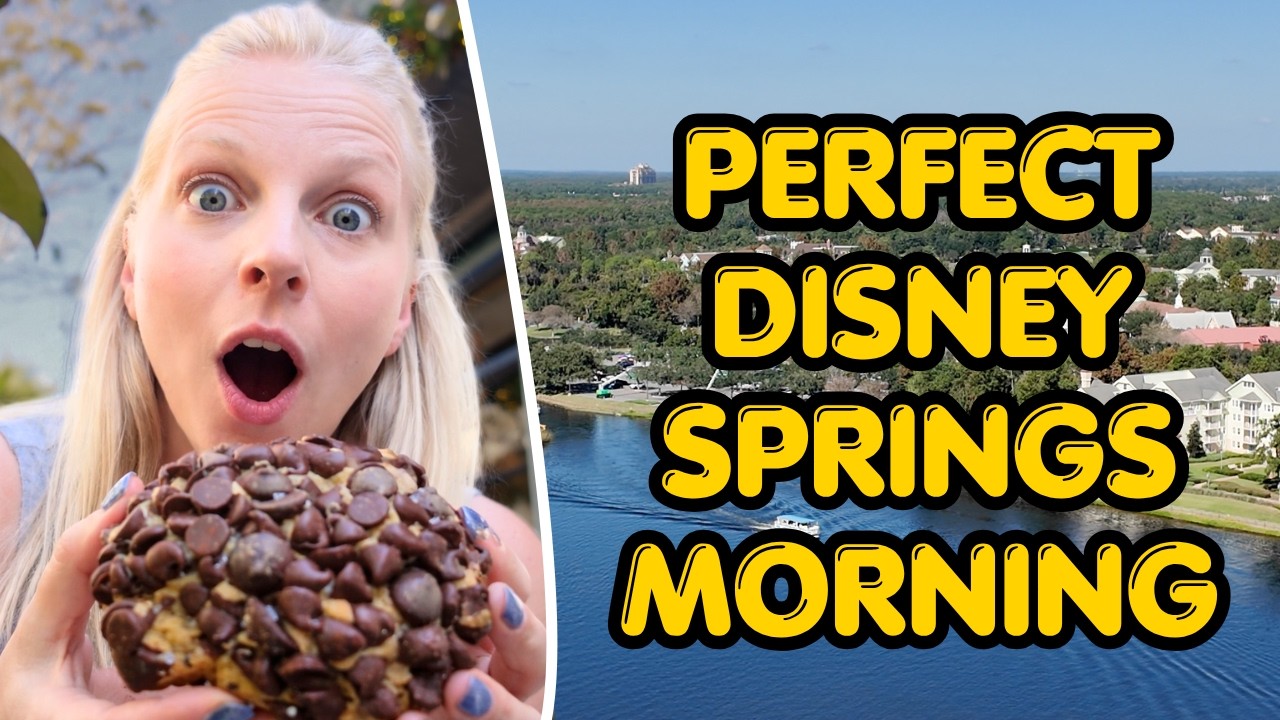 A PERFECT Morning at Disney Springs  | Gideon’s Bakehouse Review, Shops & Aerophile Balloon Flight 🎈