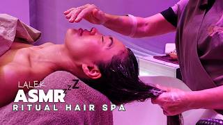 LUXURY HAIR SPA in Italy | My First European Head Spa Experience ASMR