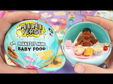 Opening & Making The MiniVerse Baby Food