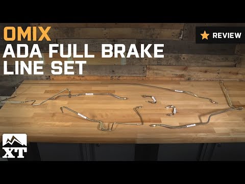 Jeep Wrangler Omix-ADA Full Brake Line Set (1997-2006 TJ) Review