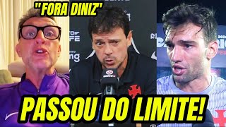 Enough is enough! Neto loses his temper and Diniz vents his frustration after Vasco's draw!