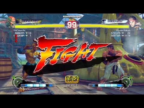 SSFIV AE: YHCmochi (Dhalsim) vs Ryukichikun (Ryu) TRUE-HD QUALITY