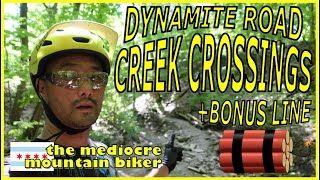 How to climb those creek crossings.