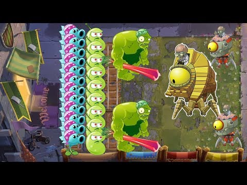 Plants vs zombies 2 Battlez - Snow Pea, Zoybean Pod vs Zombot