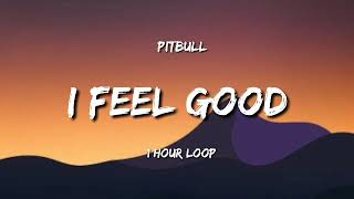 Pitbull - I Feel Good (1 hour loop) [TIKTOK Song]