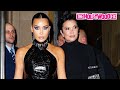 Kim Kardashian & Kris Jenner Look Amazing In All Black While Heading Out To Alexandre Arnault Party