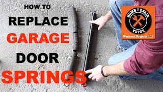 How to Replace a Garage Door Extension Spring