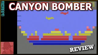 Canyon Bomber - on the Atari 2600 - with Commentary