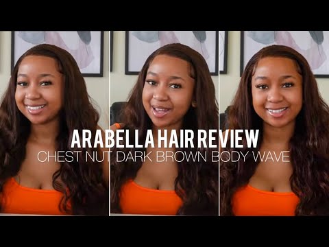 #wigreview | Arabella hair | 13 x 4 Lace | Chestnut...
