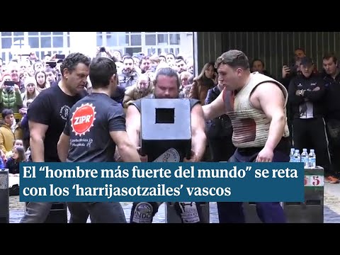 Strongman vs harrijasotzailes vascos - El Mundo