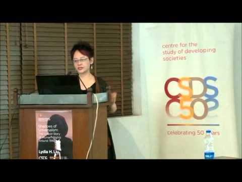 Lydia Liu no CSDS, Palestra do Jubileu de Ouro