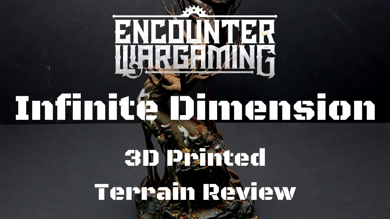 3D Printed Terrain Review - Infinite Dimensions Games - Smitty & Ancient Shrine