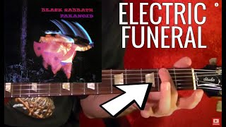 Electric Funeral by BLACK SABBATH - Guitar Lesson - VERY EASY!✅✅🎵