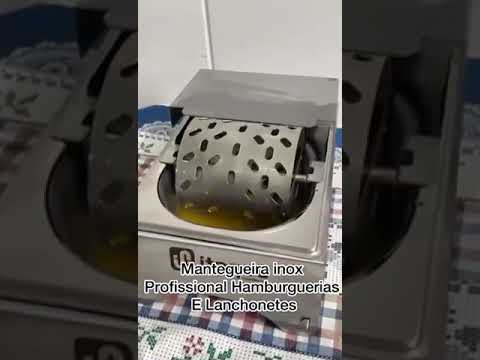 Mantegueira Profissional Inox - Hamburguerias - Lanchonetes.
