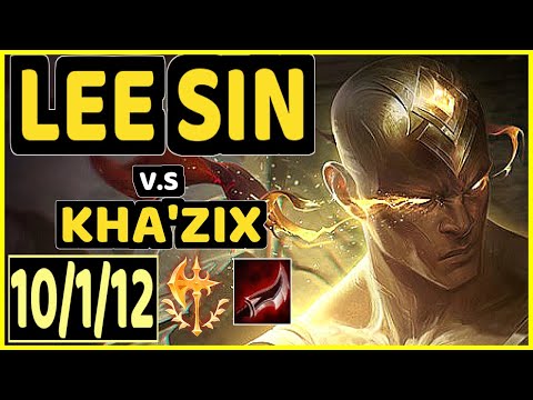 REVOLTA (LEE SIN) vs KHA'ZIX - 10/1/12 KDA JUNGLE CHALLENGER GAMEPLAY - BR