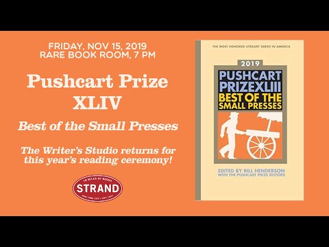 The Pushcart Prize XLIV - Best of the Small Presses 2020