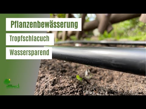 Tropfschlauch von Gardena, Gartenbewässerung, bequem Blumen & Pflanzen bewässern, Micro-Drip-System