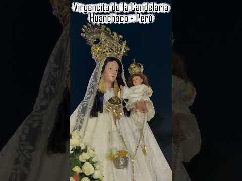 Virgencita de la Candelaria del Socorro de Huanchaco en Trujillo para su Peregrinación Quinquenal.