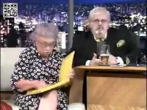 Velhinha super sincera acaba com Jô Soares