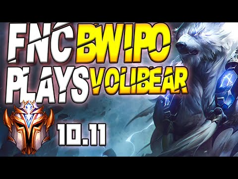 Fnatic Bwipo Plays Volibear vs Aatrox Top Lane - 10.11