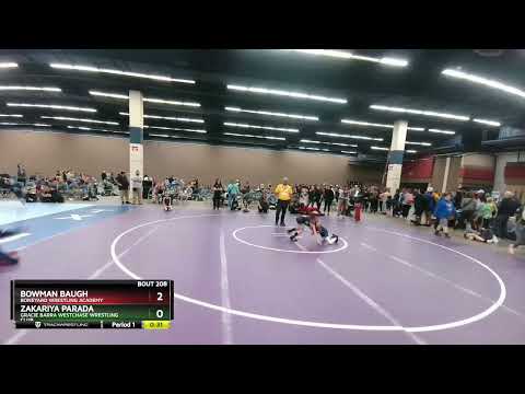 61-62 Lbs Round 3 - Bowman Baugh, Boneyard Wrestling Academy Vs Zakariya Parada, Gracie Barra West