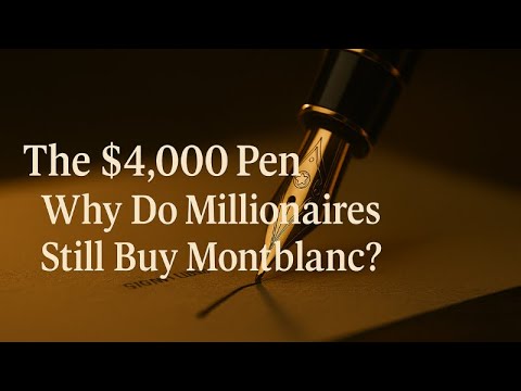The $20,000 Pen — Why Millionaires Still Buy Montblanc