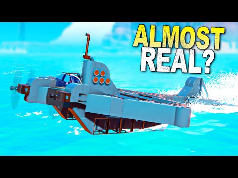 History Wanted This FLYING SUBMARINE, But Failed... SO I BUILT ONE