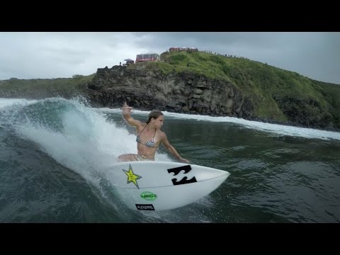 GoPro: Courtney Conlogue Shreds a Right-Hander - GoPro Challenge Maui