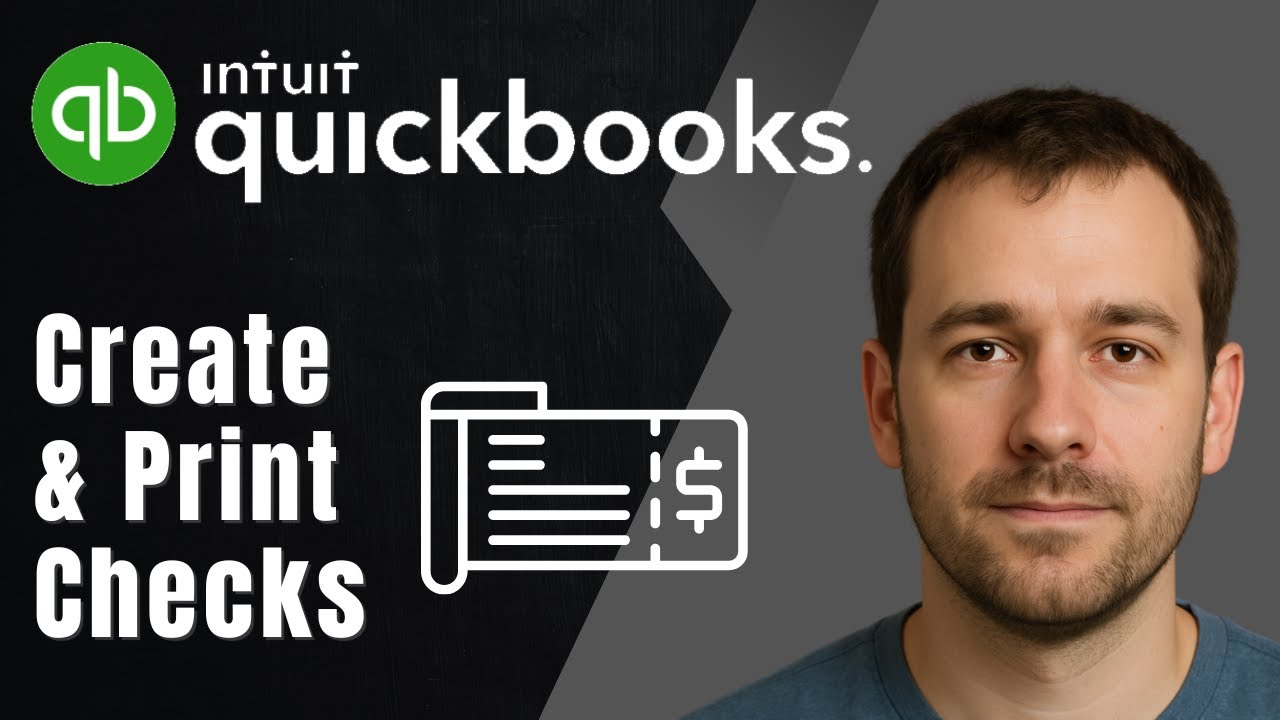 How to Create and Print Checks in QuickBooks Online (2025 Tutorial)