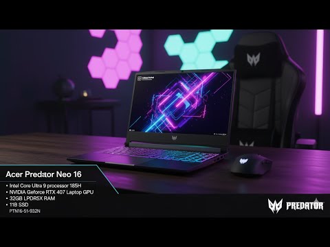 Acer Predator Triton Neo 16 Review | i9-185H, RTX 4070, 165Hz WQXGA+ AI Gaming Laptop