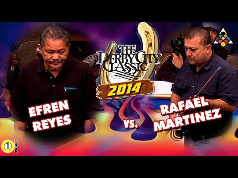 One Pocket - EFREN REYES vs RAFAEL MARTINEZ - 2014 Derby City Classic