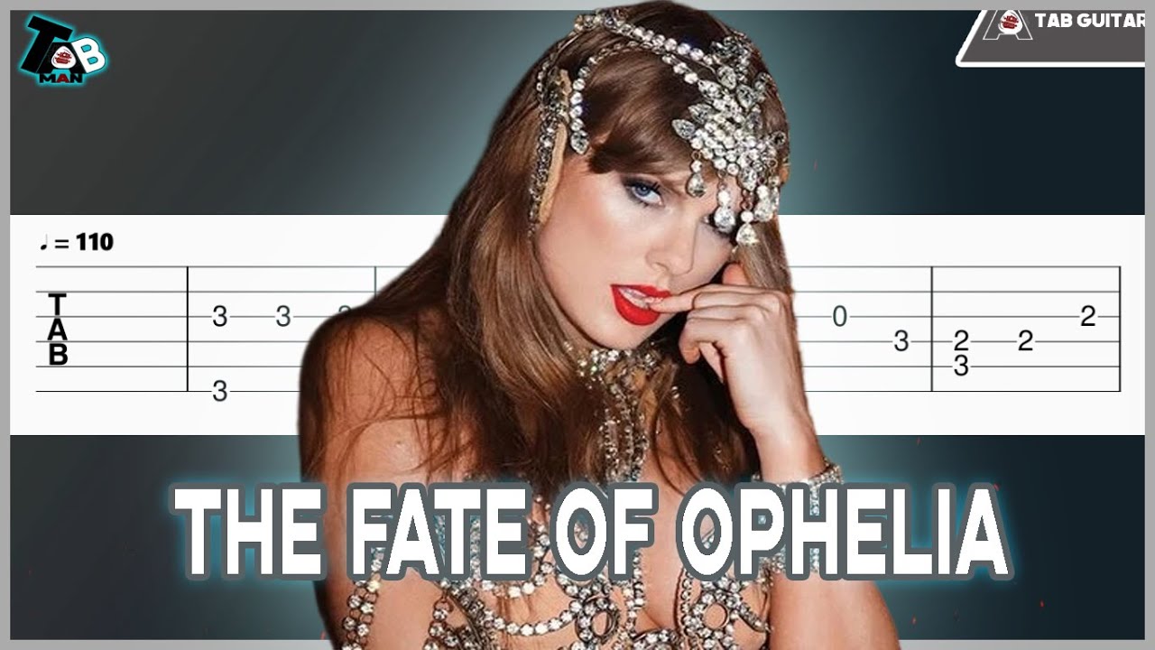 The Fate Of Ophelia - Taylor Swift Guitar Tab (Simple)