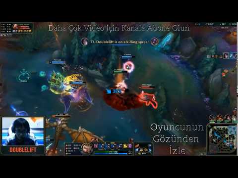 TL Doublelift Kaisa Oynanış - DWG VS TL WORLDS 2019 - TL Doublelift POV - Kaisa Gameplay