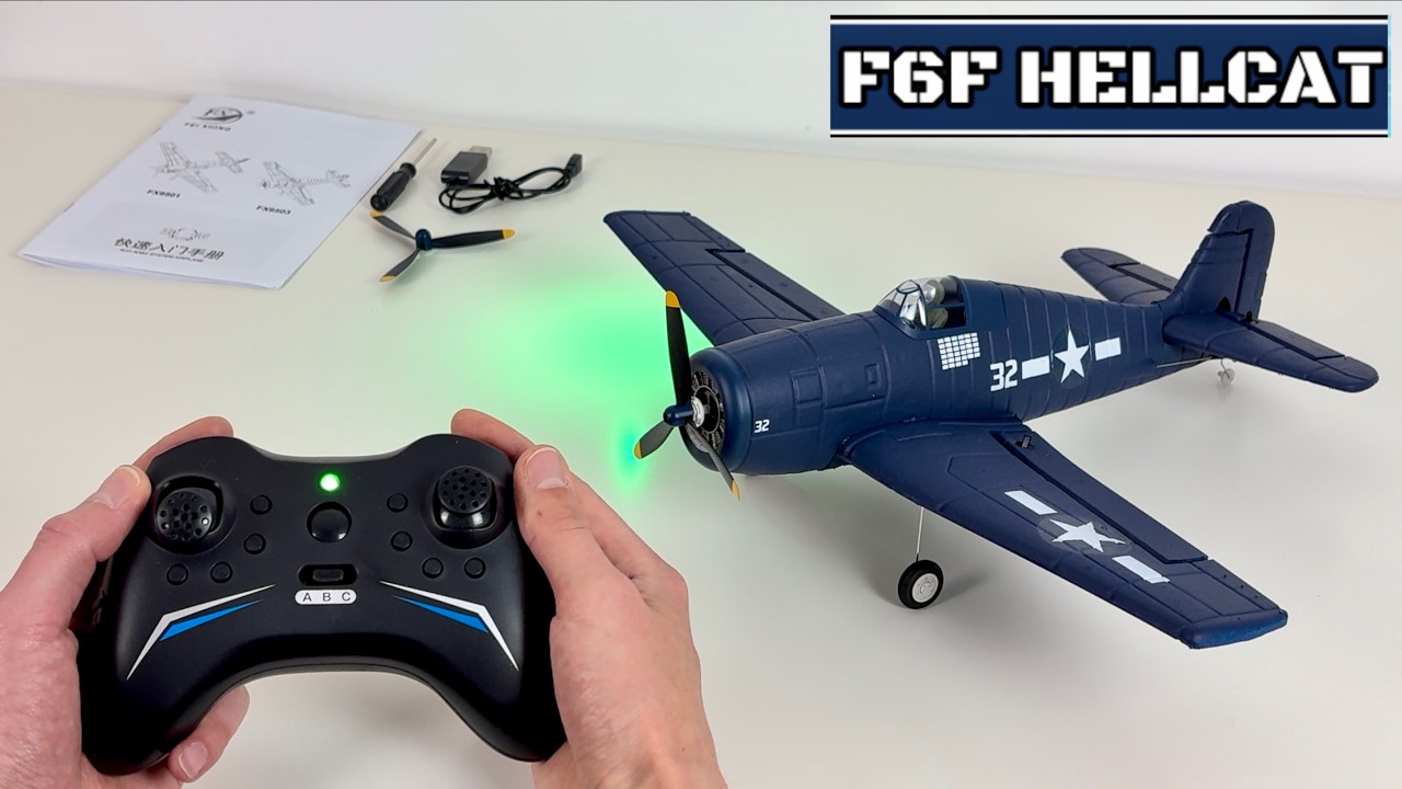 RC lietadlo F6F Hellcat