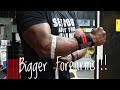 How To Get Massive Forearms (Reps and Sets Included)