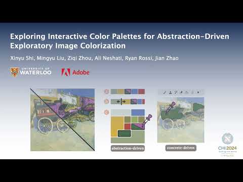 Thumbnail for 'Exploring Interactive Color Palettes for Abstraction-Driven Exploratory Image Colorization'