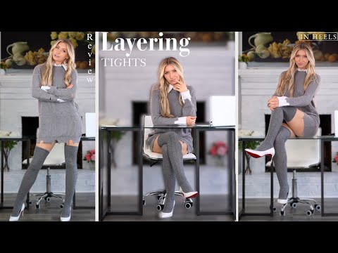 Layering Low Denier Plus Cashmere Socks!?! | Wolford + Calzedonia