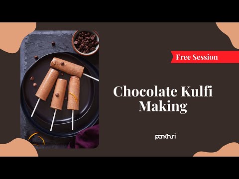 Chocolate Kulfi Making | Dessert Making | Live Session | Ask Pankhuri
