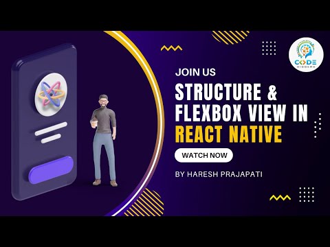 Project Structure View Text Flexbox View Example | React Native Tutorial In Hindi 4