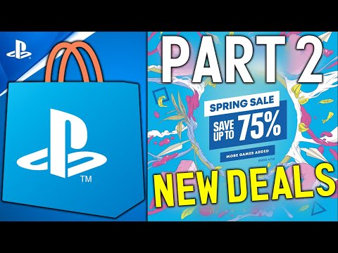 BIG PSN SPRING SALE PART 2 UPDATE! 100s of NEW PlayStation DEALS Live Now! (New PS4/PS5 Deals 2023)