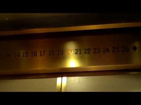 HISTORIC Otis Autotronic High-Rise Traction Elevators at Colorado Plaza Tower 2