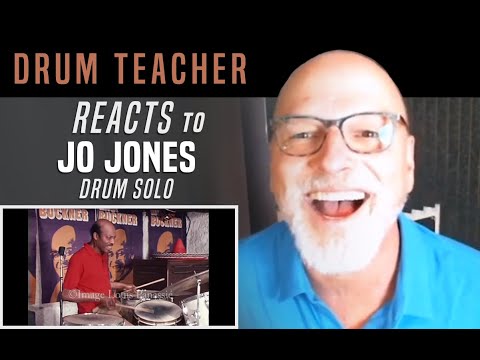 Drum Teacher Reacts to Jo Jones - Drum Solo