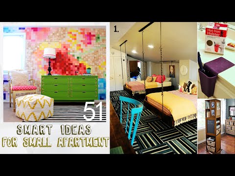 , title : '51 Smart decor ideas for Small Apartment'