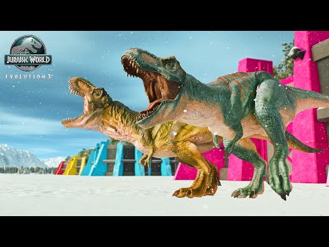 RELEASE ALL 73 TERRESTRIAL DINOSAURS SPECIES SINGLE EGG IN BIOSYN SANCTUARY - JWE3