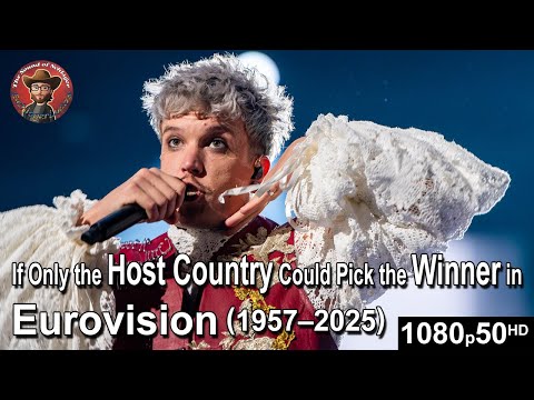 If Only the Host Country Could Pick the Winner in Eurovision (1957-2025)