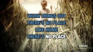 No Place Like Home in the style of Randy Travis | Karaoke with Lyrics