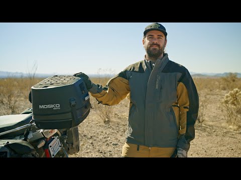 Hood Tail Bag for Adventure Motorcycles Overview | Mosko Moto