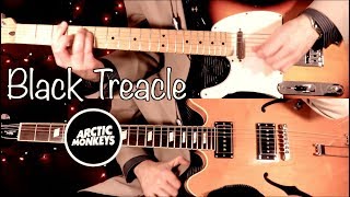 Arctic Monkeys - Black Treacle ( Guitar Tab Tutorial &amp; Cover )