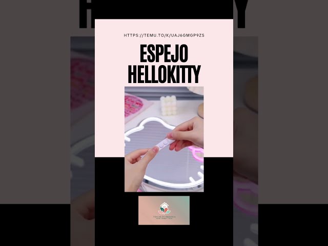 Vídeo relacionado con Zmmyuluo Hello Kit - Espejo de neón para tocador, 1 unidad, diseño de gato de anime, espejo de maquillaje de 16 x 13 pulgadas con letreros de neón regulables, bonito espejo de pared para dormitorio,