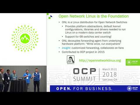 OCPUS18 – OCP Network Stack Common Components for Three Very Different Use-Cases